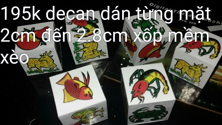 hột xốp dán decan 195k